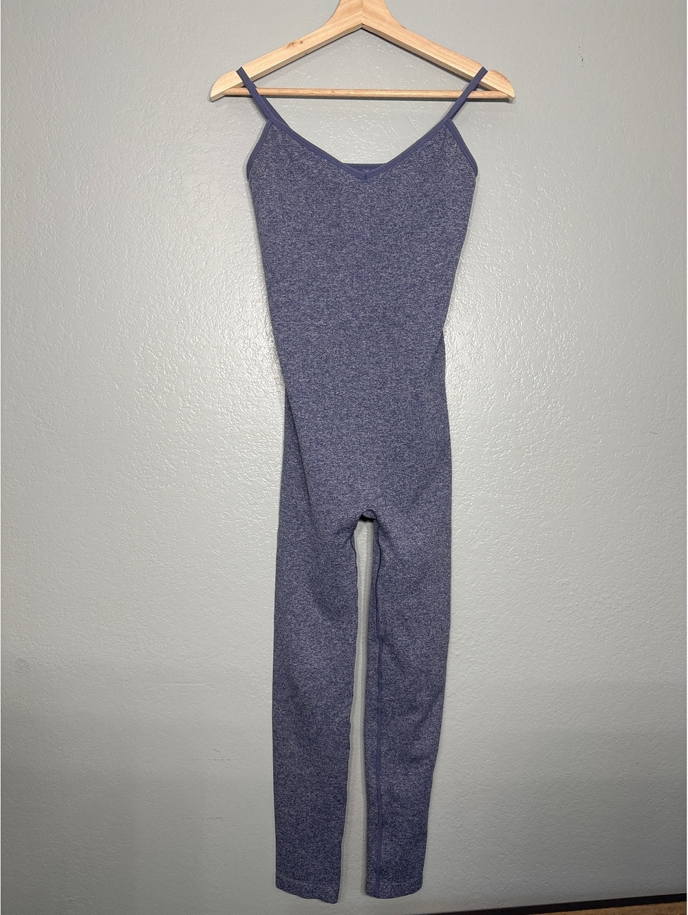Hatch luxury maternity body ribbed unitard NWOT blue medium